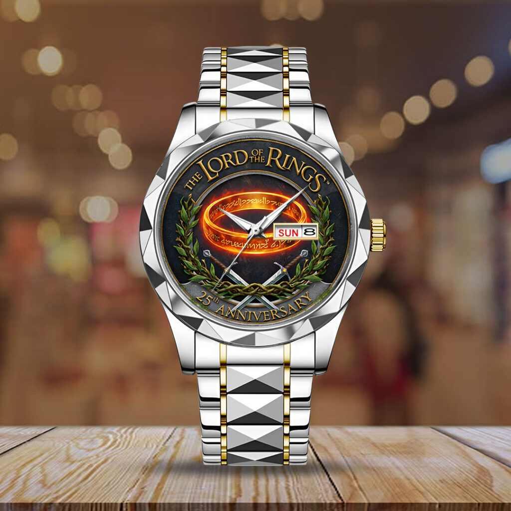 The Lord of the Rings 25th Anniversary Alloy Luxury Quartz Watch - NGHIAVT9493