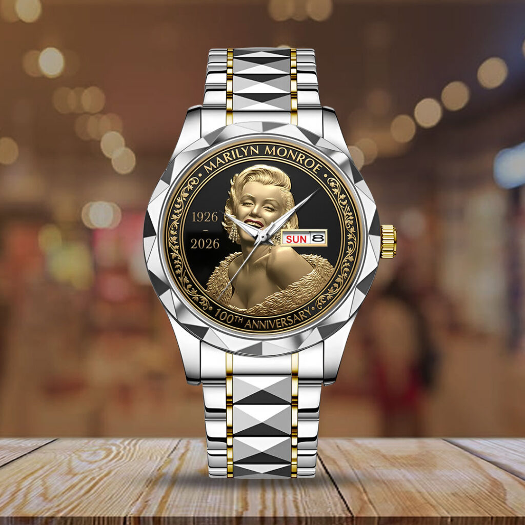 Marilyn Monroe Alloy Luxury Quartz Watch - NGHIAVT9513