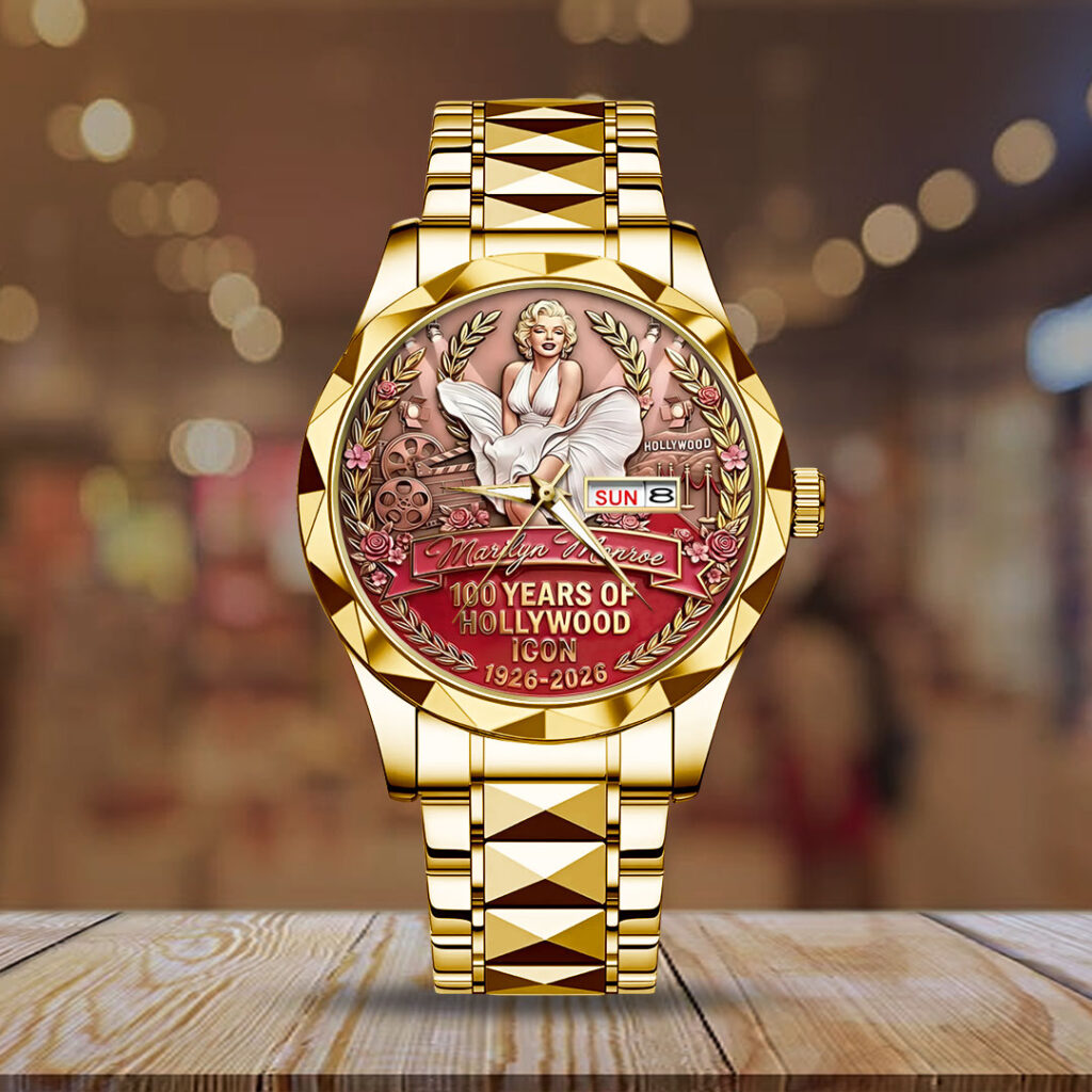 Marilyn Monroe 100th Anniversary Alloy Luxury Quartz Watch - NGHIAVT9522