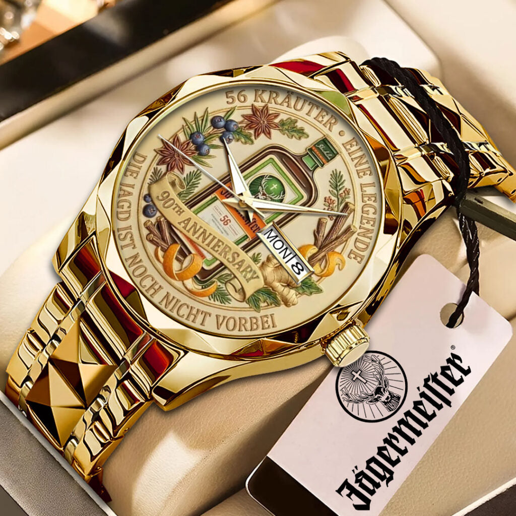 Jägermeister 90th Anniversary Alloy Luxury Quartz Watch - NGHIAVT9527