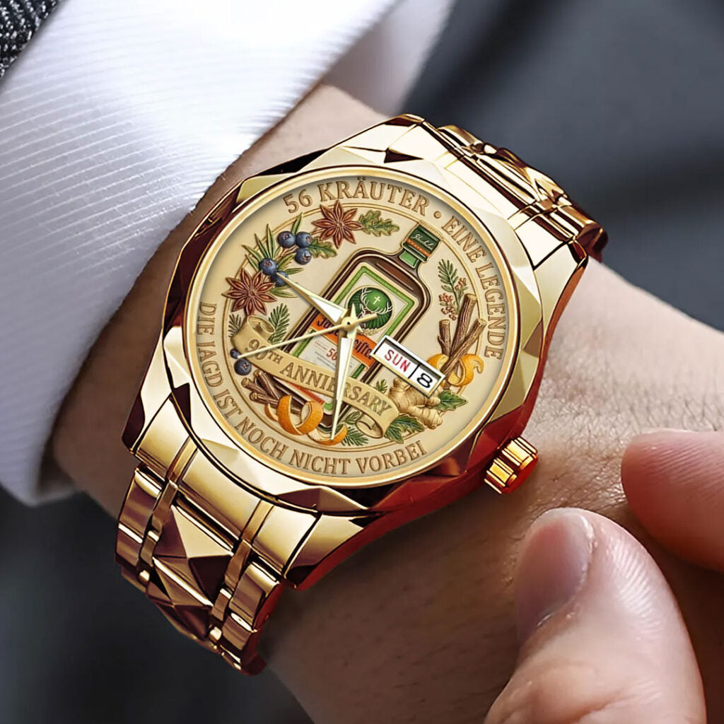 Jägermeister 90th Anniversary Alloy Luxury Quartz Watch - NGHIAVT9527