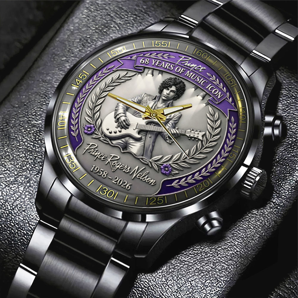 Prince Black Stainless Steel Watch - NGHIAVT9556