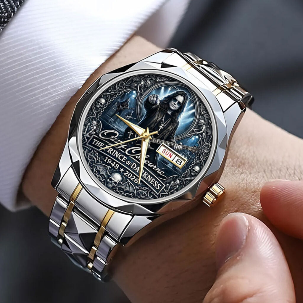 Ozzy Osbourne Alloy Luxury Quartz Watch - NGHIAVT9562