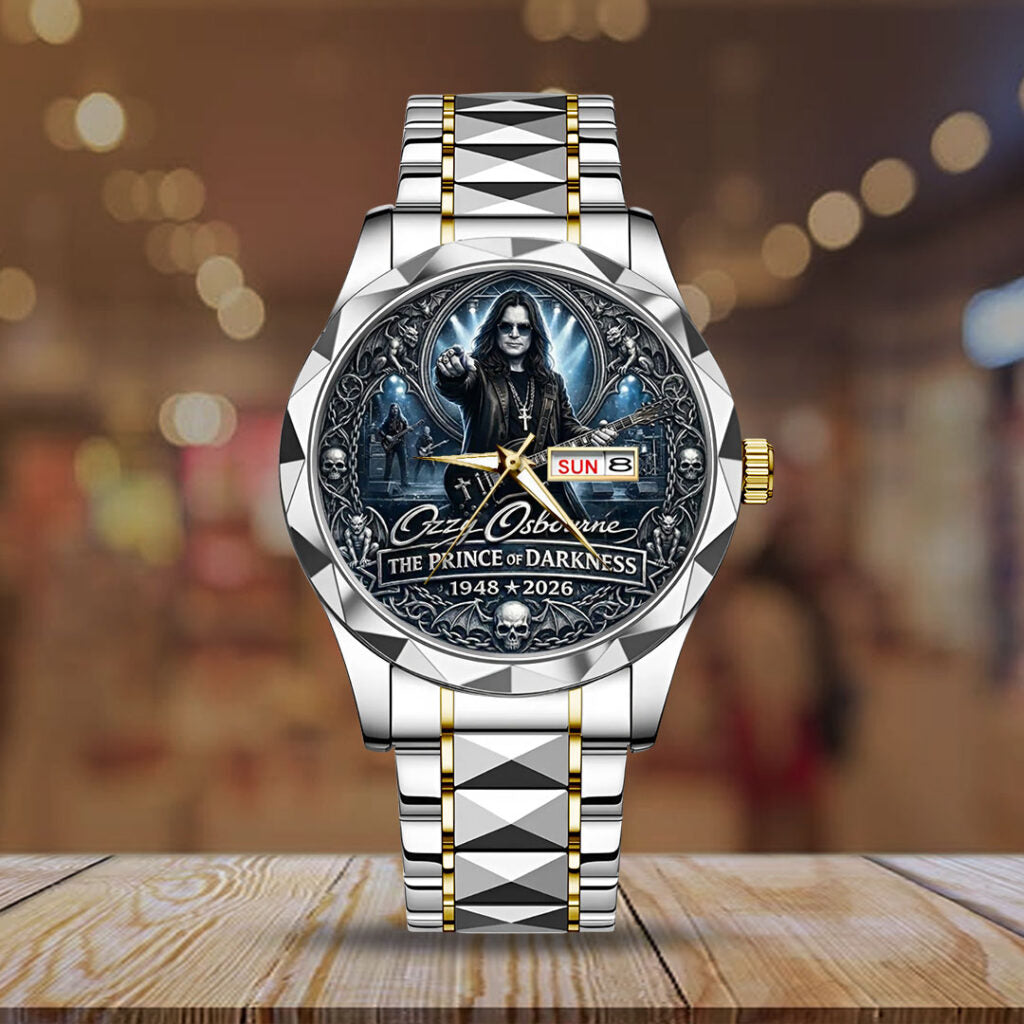 Ozzy Osbourne Alloy Luxury Quartz Watch - NGHIAVT9562
