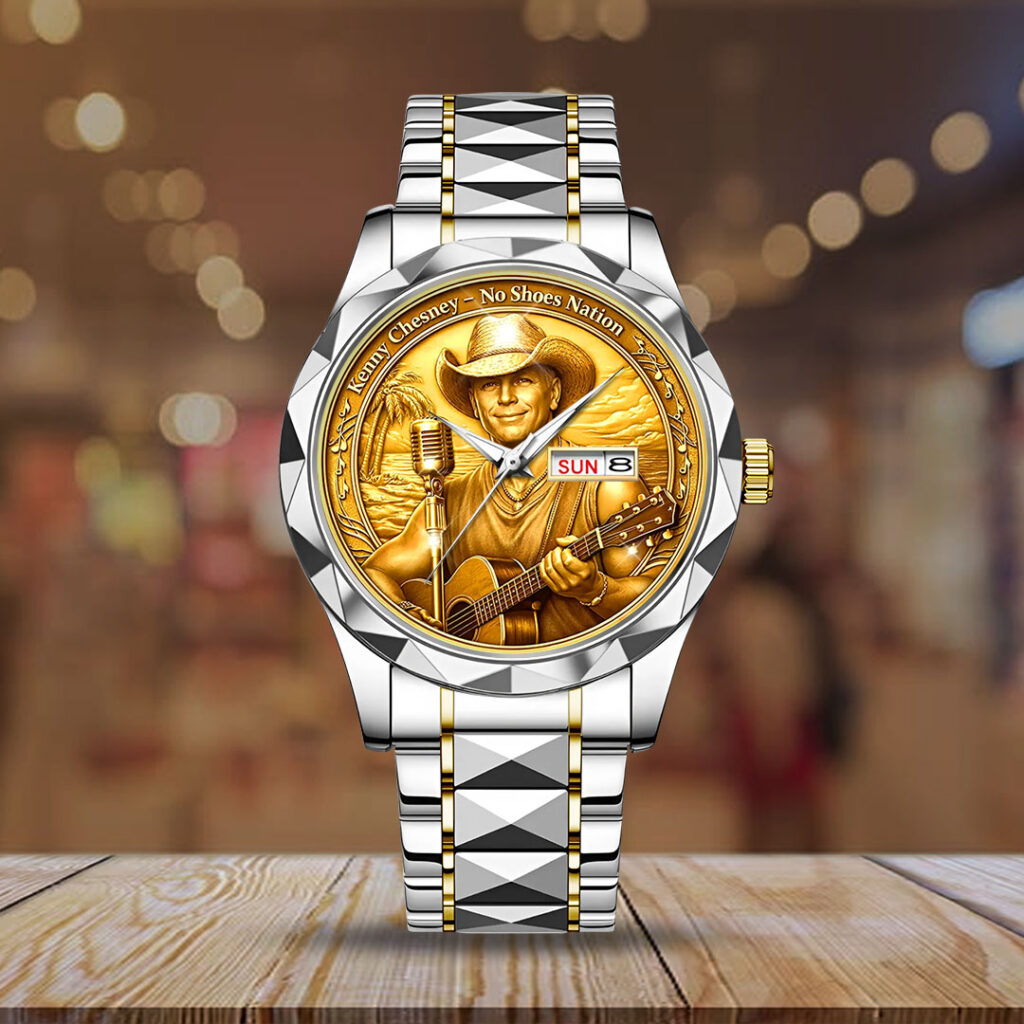 Kenny Chesney Alloy Luxury Quartz Watch - NGHIAVT9592