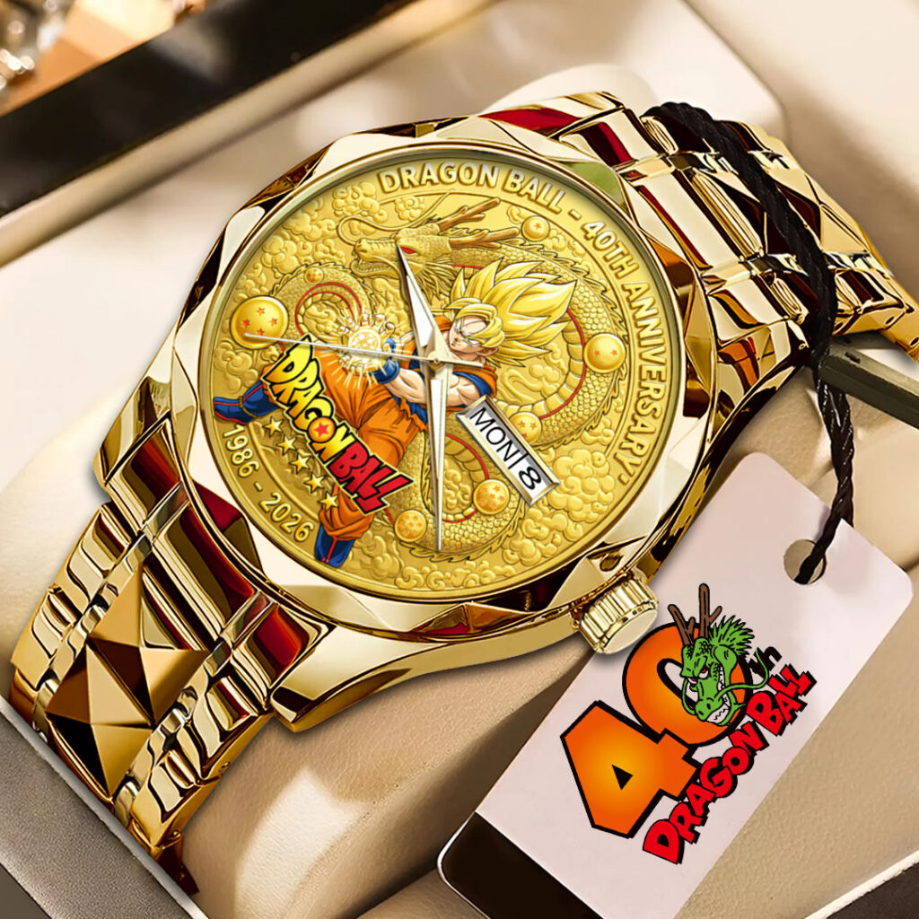 Dragon Ball 40th Anniversary Alloy Luxury Quartz Watch - NGHIAVT9614