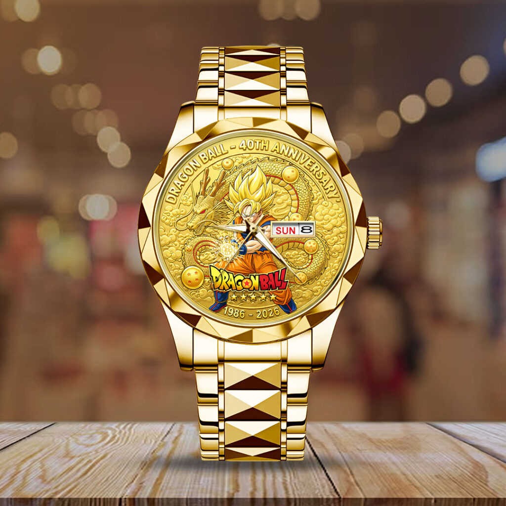 Dragon Ball 40th Anniversary Alloy Luxury Quartz Watch - NGHIAVT9614