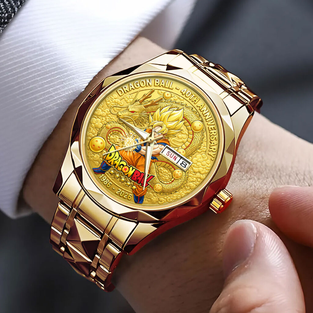 Dragon Ball 40th Anniversary Alloy Luxury Quartz Watch - NGHIAVT9614