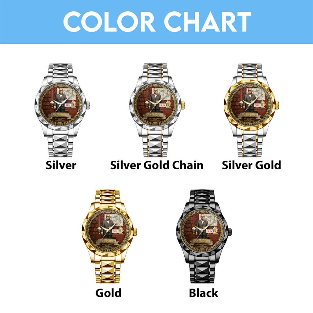 The Godfather Alloy Luxury Quartz Watch - NGHIAVT9629