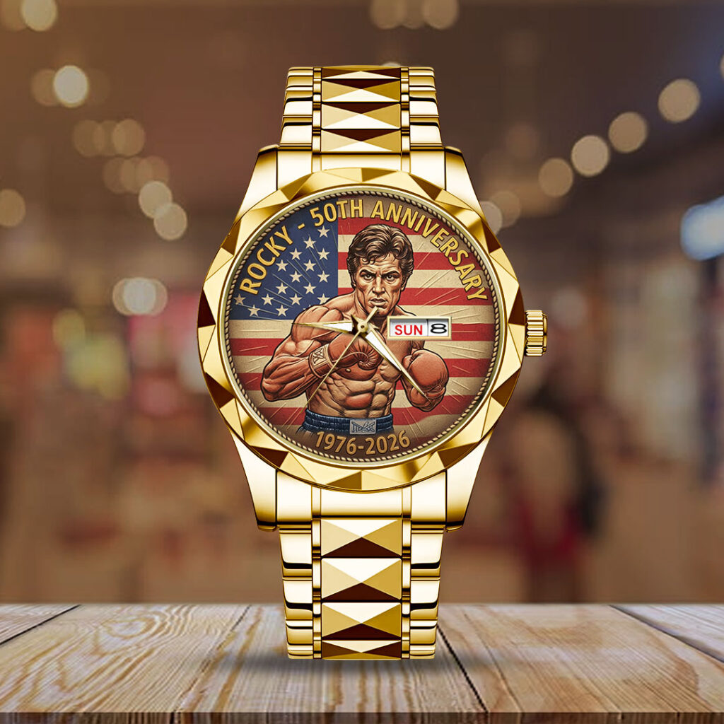 Rocky 50th Anniversary Alloy Luxury Quartz Watch - NGHIAVT9639
