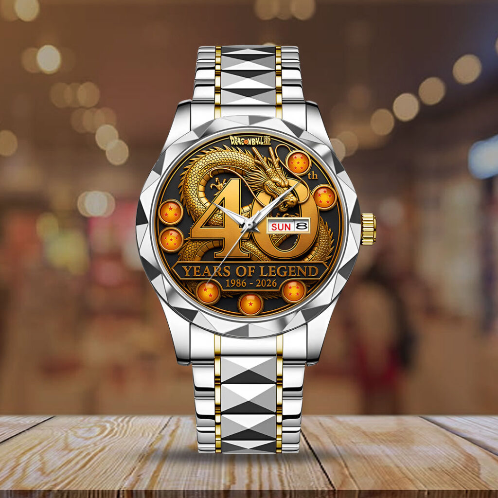 Dragon Ball 40th Anniversary Alloy Luxury Quartz Watch - NGHIAVT9642
