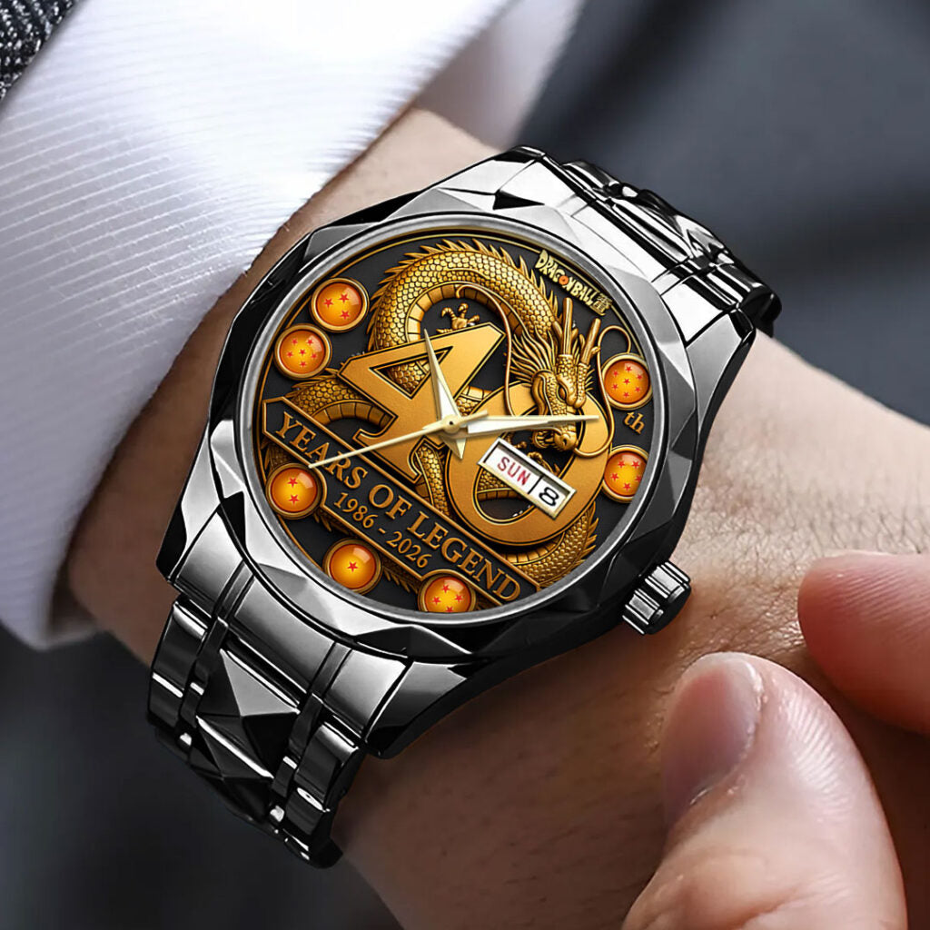 Dragon Ball 40th Anniversary Alloy Luxury Quartz Watch - NGHIAVT9642