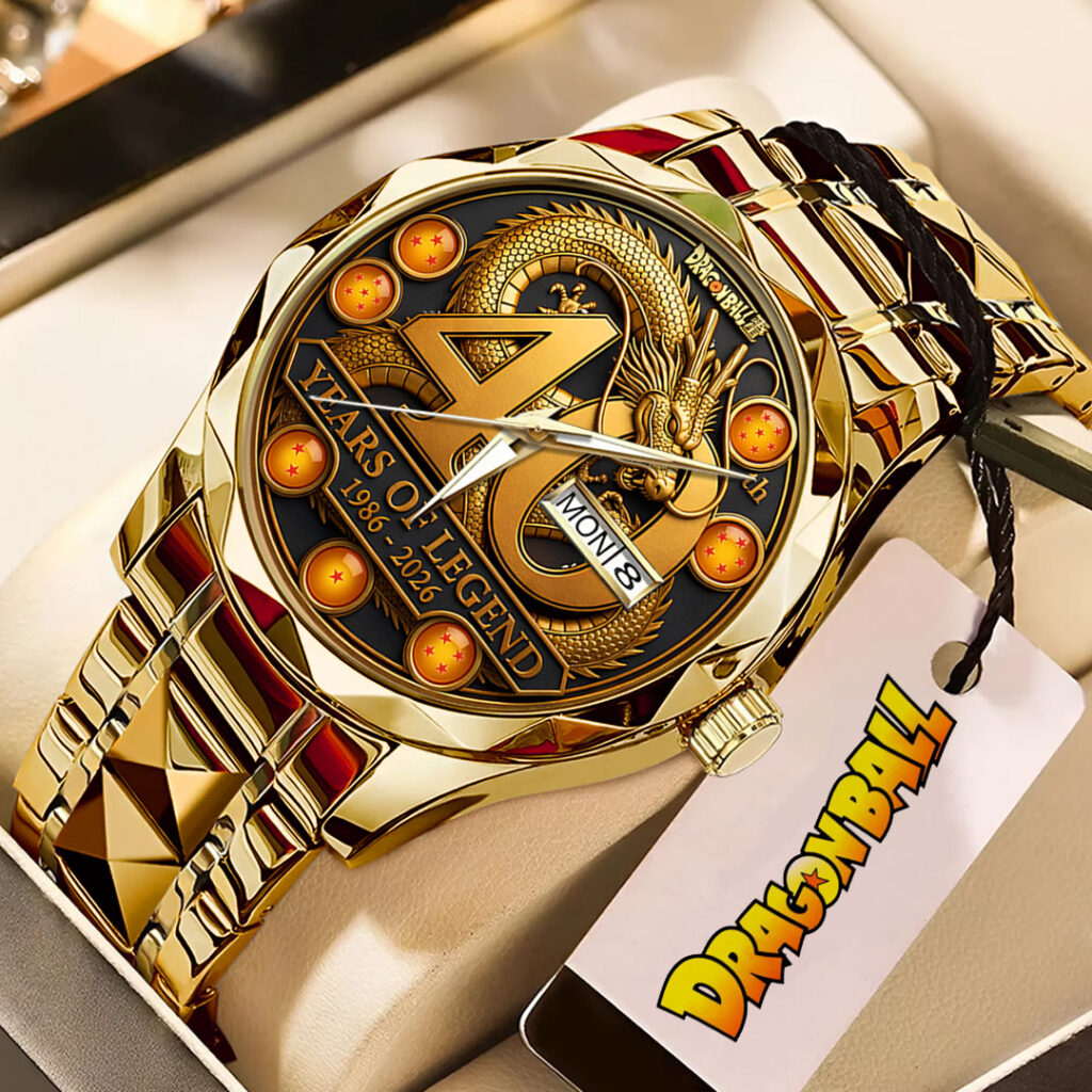 Dragon Ball 40th Anniversary Alloy Luxury Quartz Watch - NGHIAVT9642