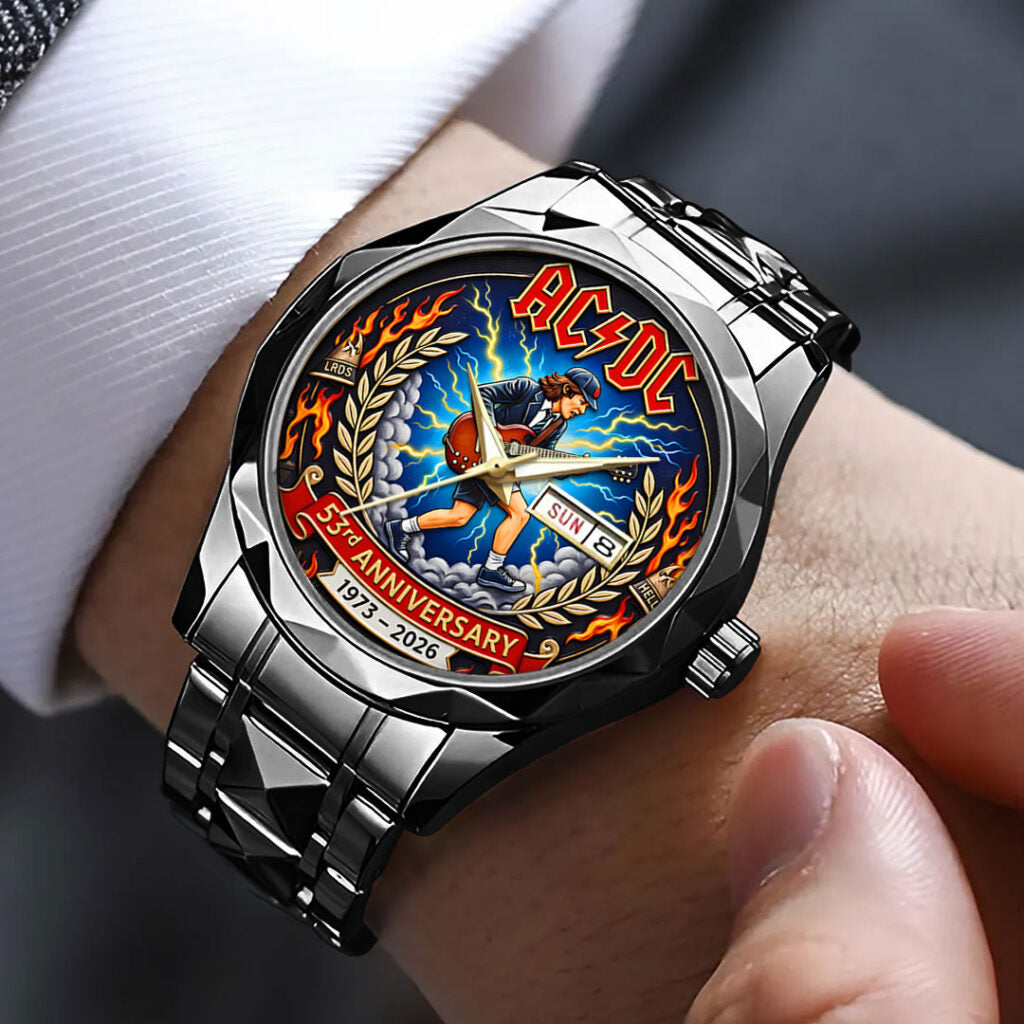 AC/DC Alloy Luxury Quartz Watch - NGHIAVT9649