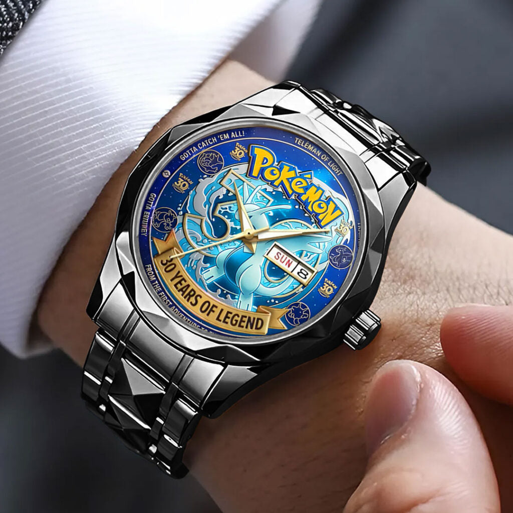 Pokemon 1996-2026 Alloy Luxury Quartz Watch - NGHIAVT9650