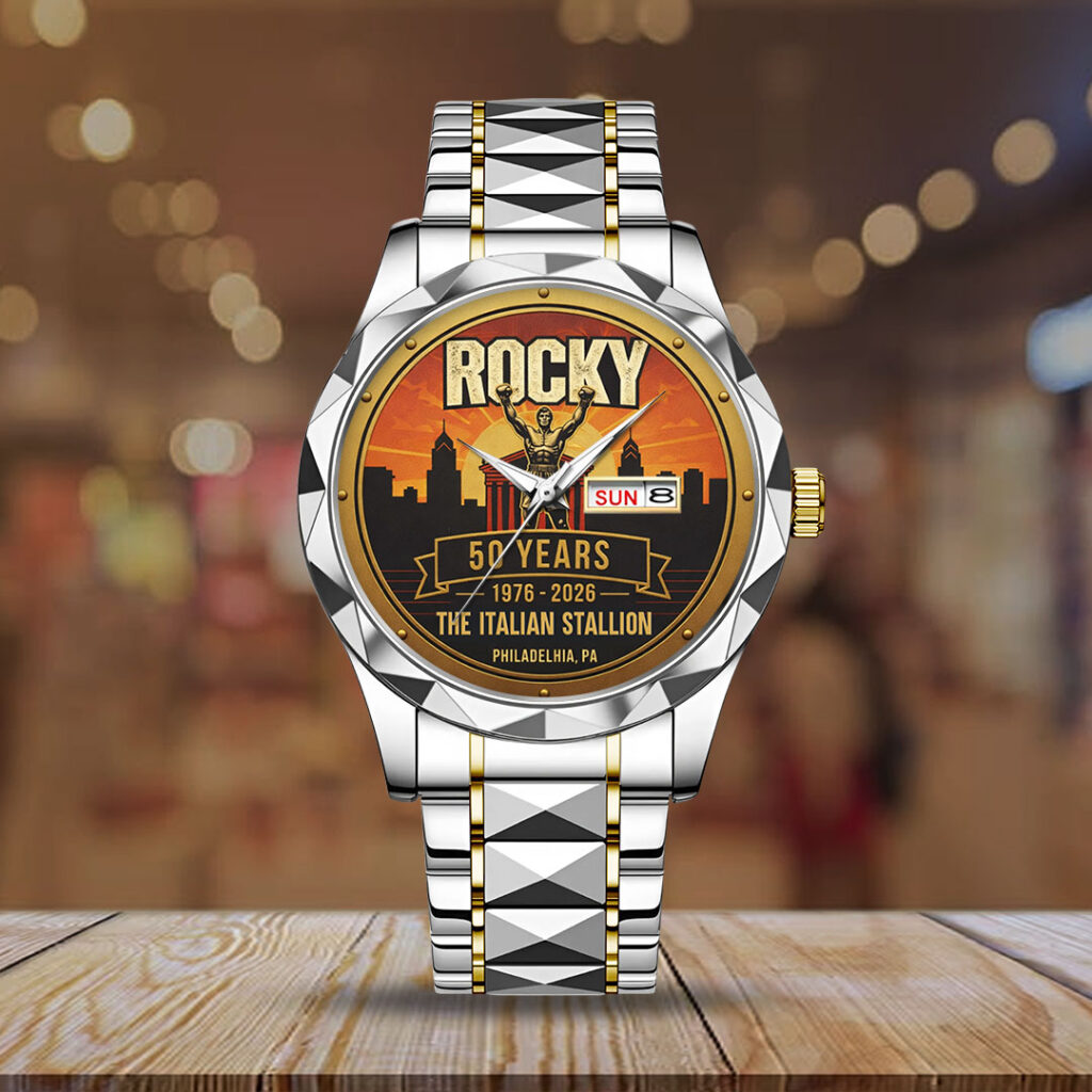 Rocky Balboa 50th Anniversary Alloy Luxury Quartz Watch - NGHIAVT9669