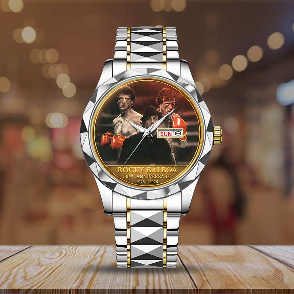 Rocky Balboa 50th Anniversary Alloy Luxury Quartz Watch - NGHIAVT9670