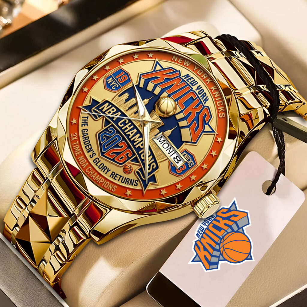 New York Knicks Alloy Luxury Quartz Watch - TMTHU7397