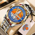New York Knicks 2025 NBA Cup Champions Alloy Luxury Quartz Watch - TMTHU2718