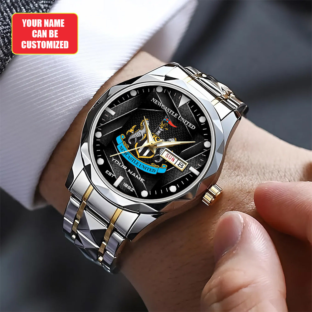 Personalized Newcastle United Alloy Luxury Quartz Watch - TANTN20260