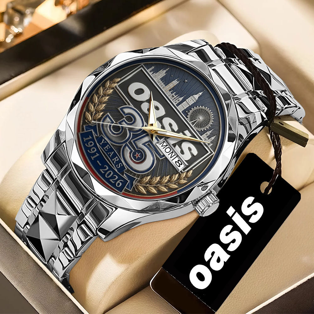 Oasis 35th Anniversary Alloy Luxury Quartz Watch - TANTN24647