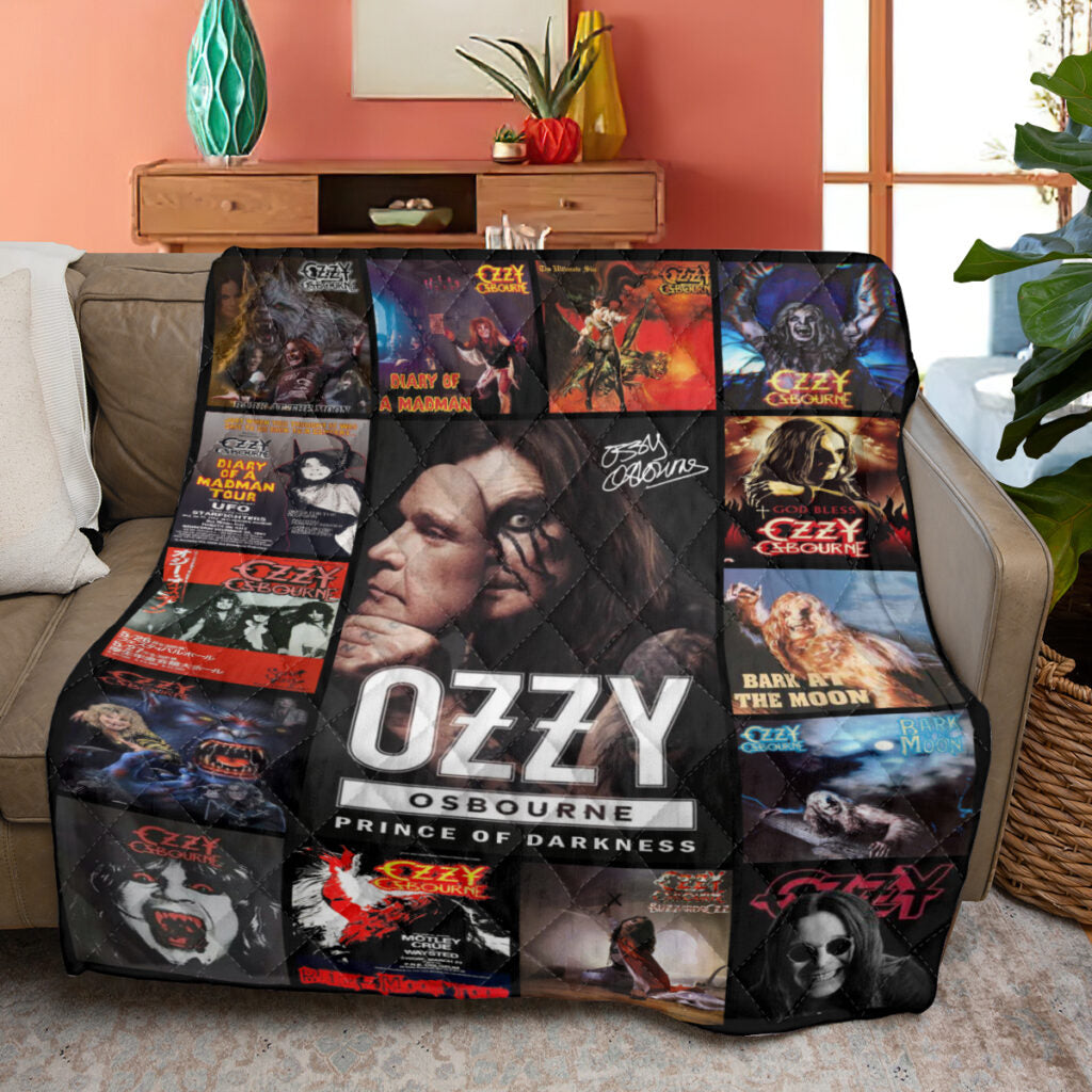 Ozzy Osbourne Quilt Blanket – MAITM12557