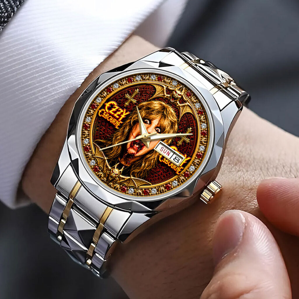 Ozzy Osbourne Alloy Luxury Quartz Watch - HOATT20121