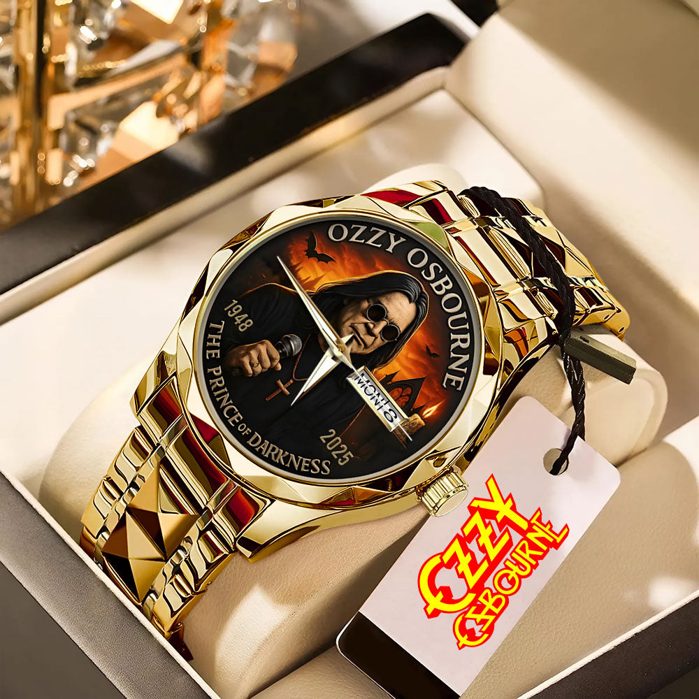 Ozzy Osbourne Alloy Luxury Quartz Watch - MAITM 12239