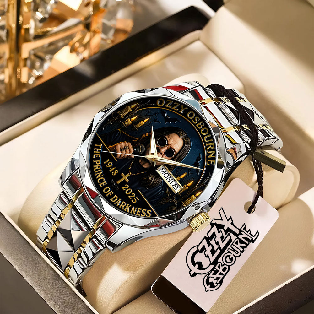 Ozzy Osbourne Alloy Luxury Quartz Watch - TANTN 14711