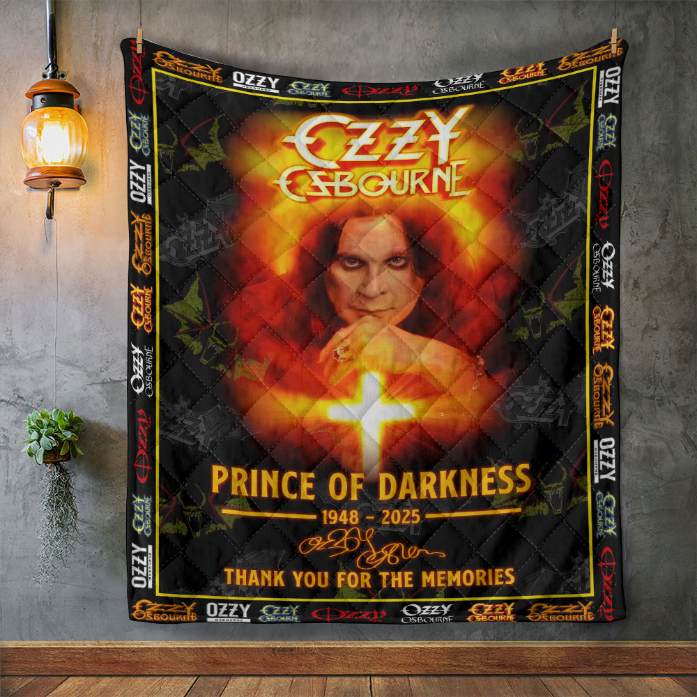 Ozzy Osbourne Quilt Blanket – MAITM 12567