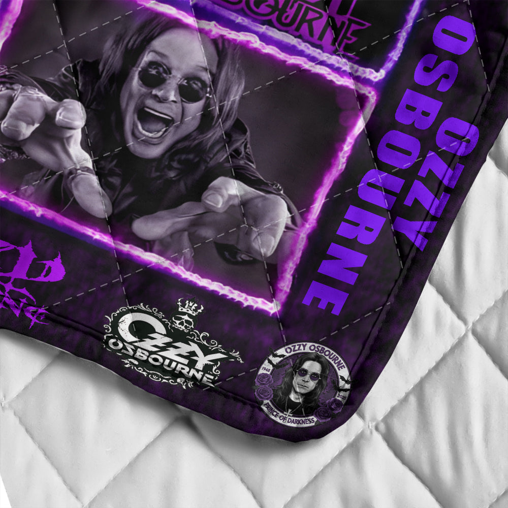 Ozzy Osbourne Quilt Blanket – MAITM12568