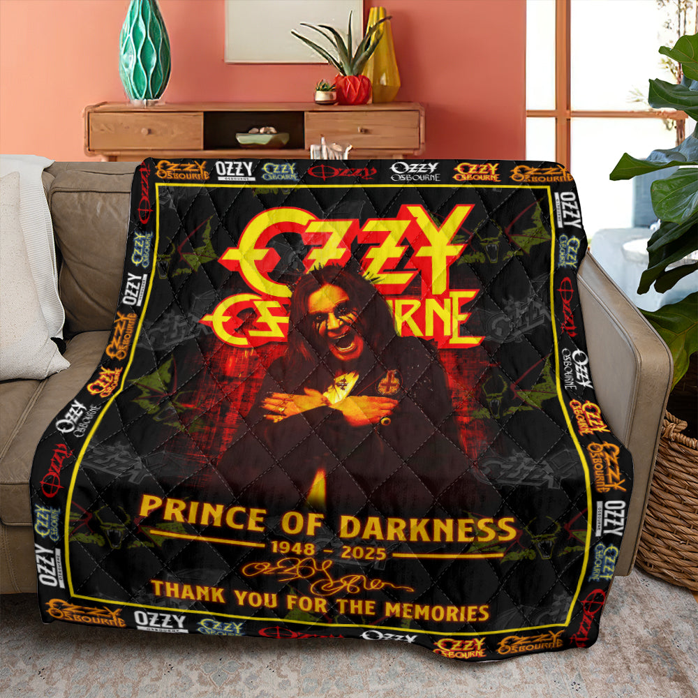 Ozzy Osbourne Quilt Blanket - MAITM12741