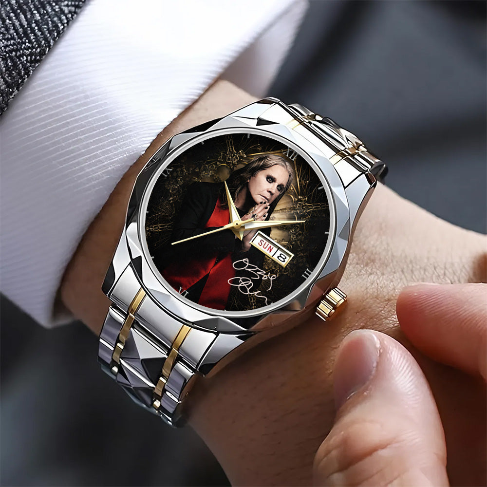 Ozzy Osbourne Alloy Luxury Quartz Watch - GNE4175
