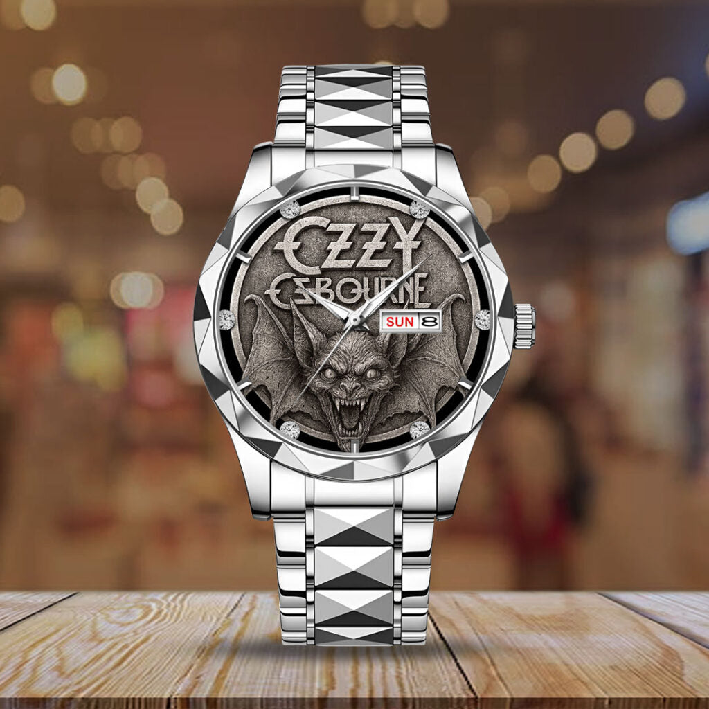 Ozzy Osbourne Alloy Luxury Quartz Watch - GNE 4185