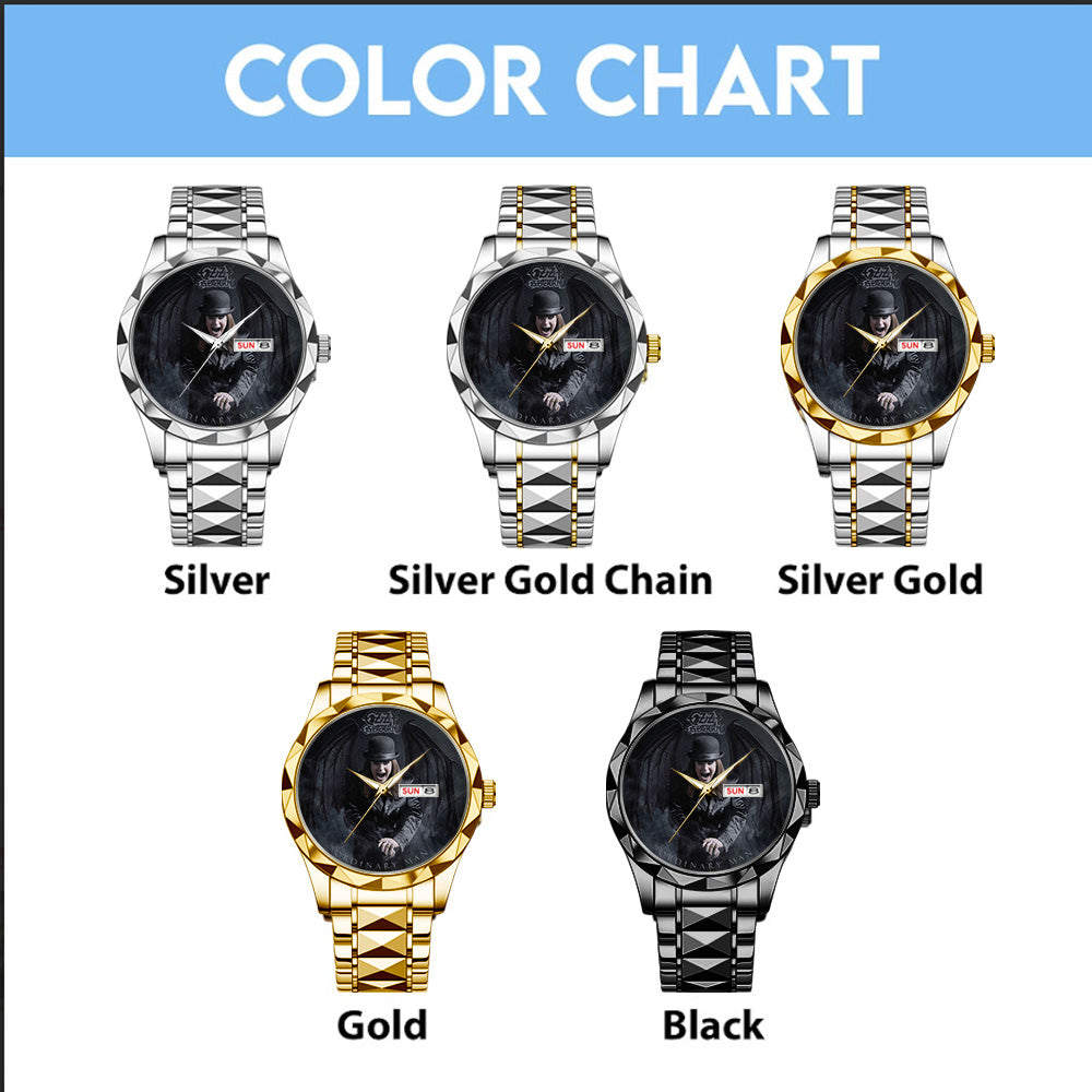 Ozzy Osbourne Alloy Luxury Quartz Watch - GNE4246