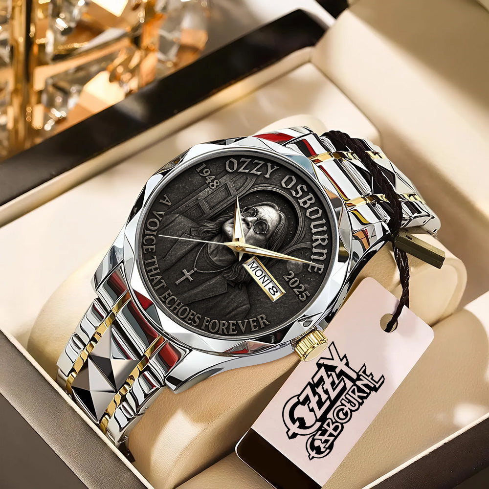 Ozzy Osbourne Alloy Luxury Quartz Watch - TANTN 14715