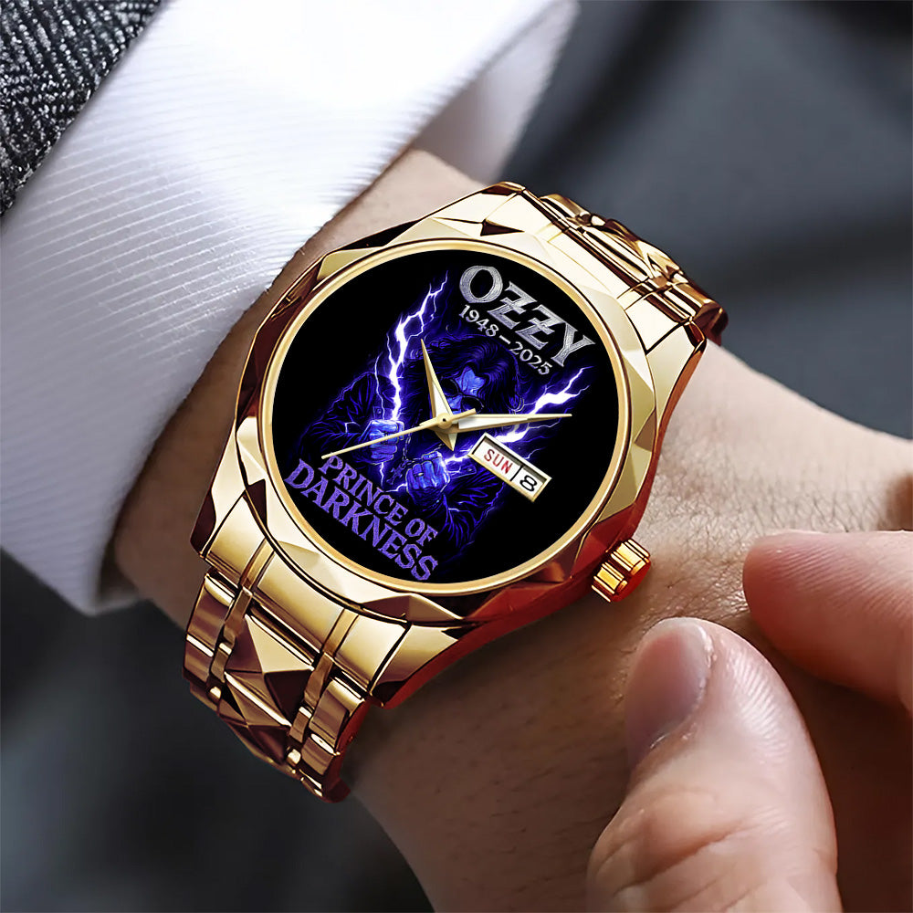 Ozzy Osbourne Alloy Luxury Quartz Watch - TANTN15391