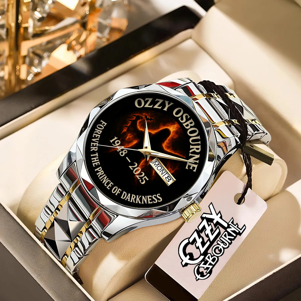 Ozzy Osbourne Alloy Luxury Quartz Watch - TANTN15490