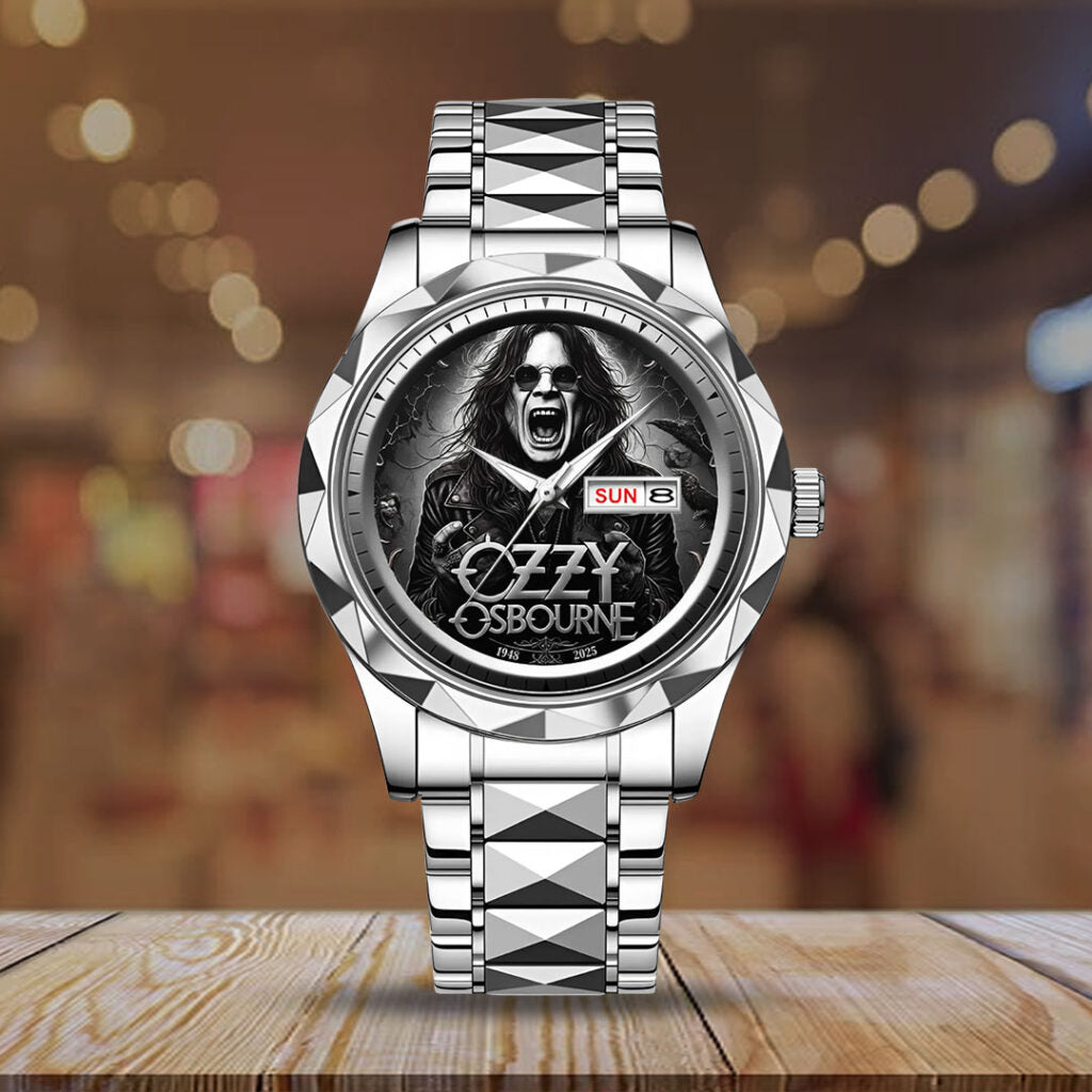 Ozzy Osbourne Alloy Luxury Quartz Watch - TMTHU2587