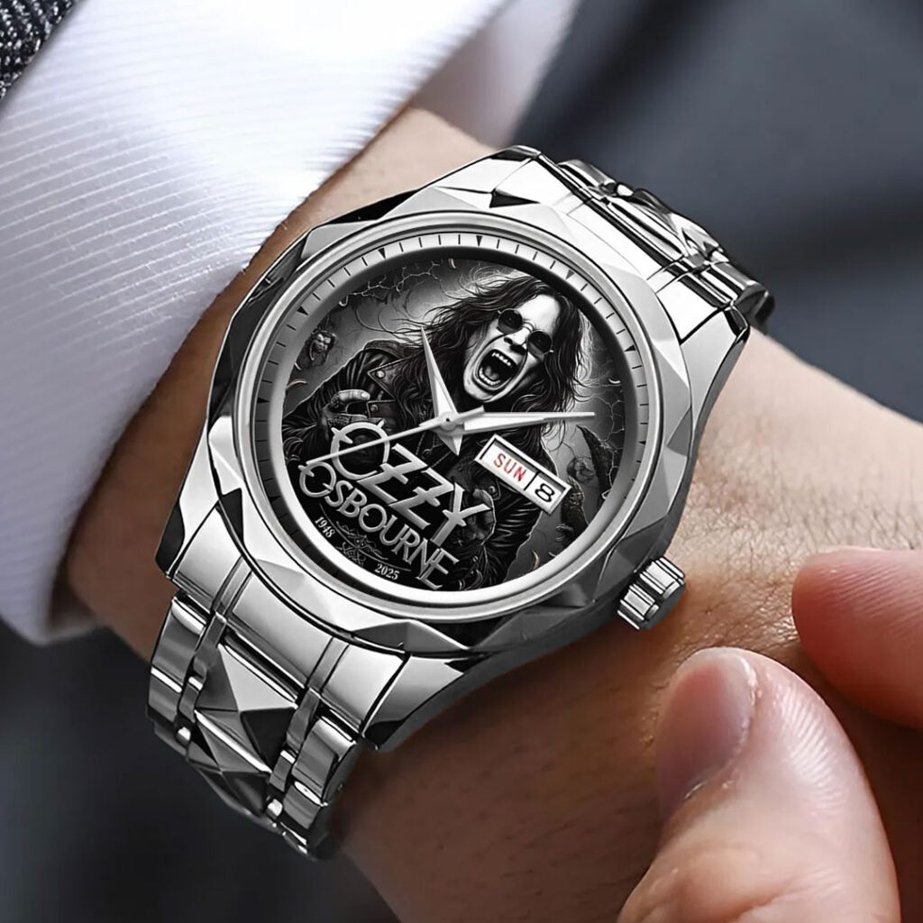 Ozzy Osbourne Alloy Luxury Quartz Watch - TMTHU2587