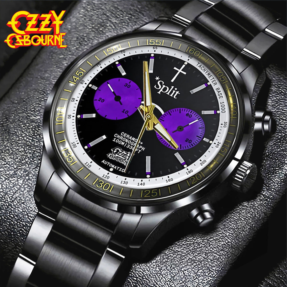 Ozzy Osbourne Black Stainless Steel Watch - GNE5864