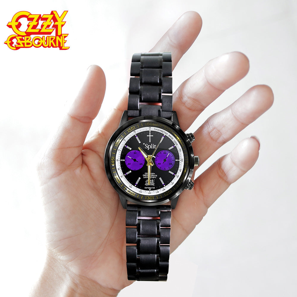 Ozzy Osbourne Black Stainless Steel Watch - GNE5864