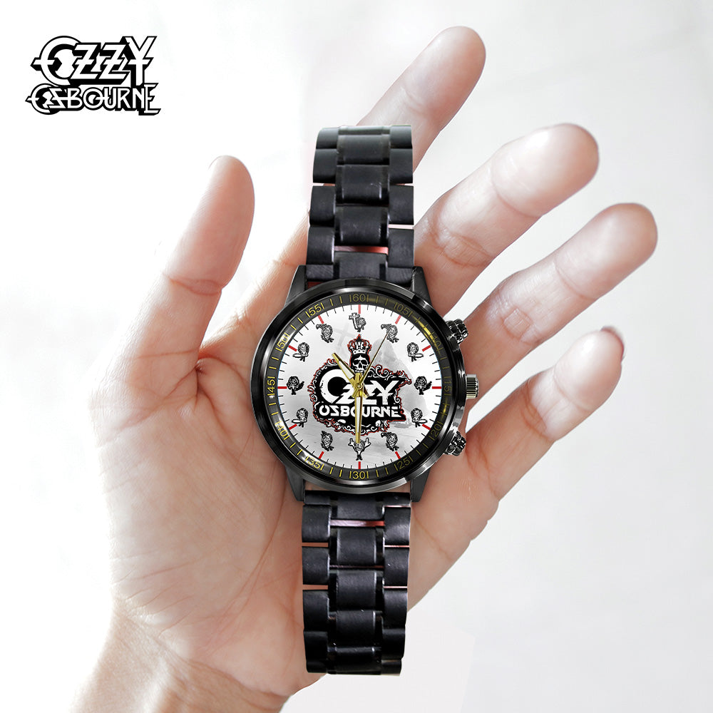 Ozzy Osbourne Black Stainless Steel Watch - TANTN 14705