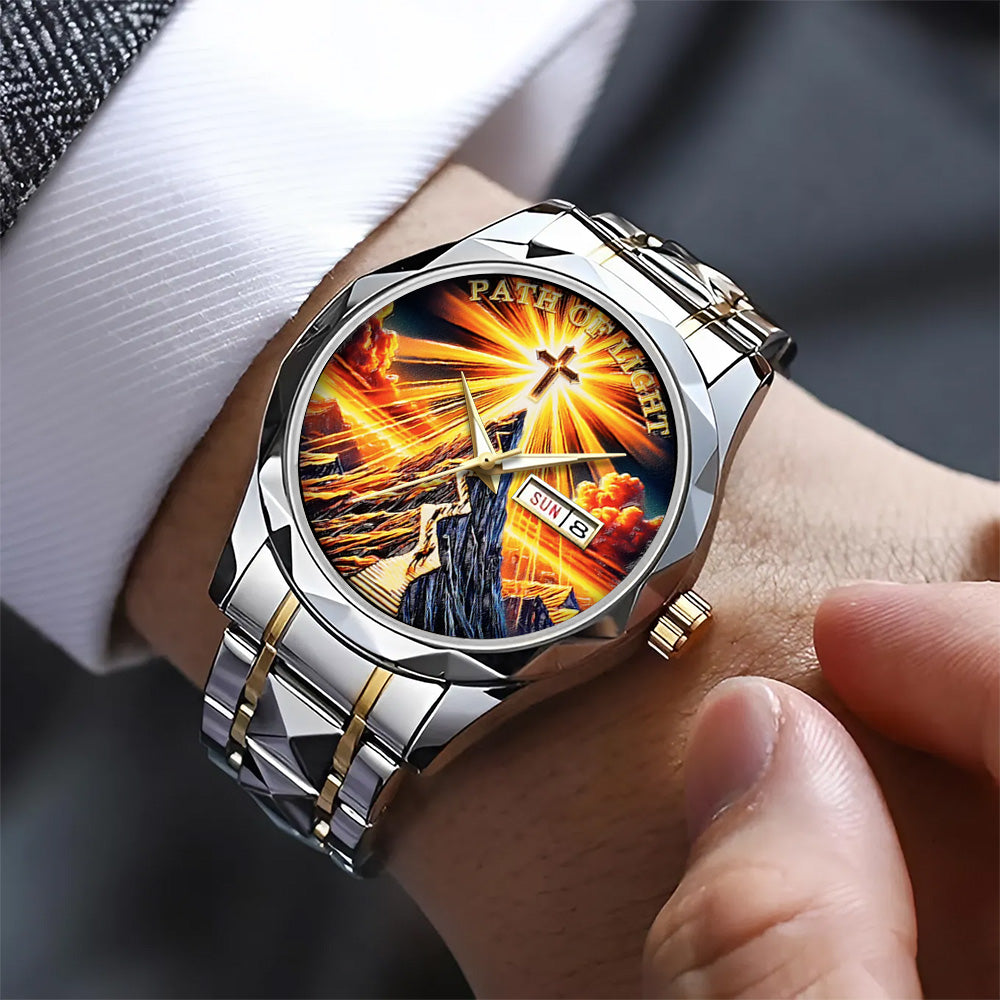 Path Of Light Alloy Luxury Quartz Watch - TANTN 14895