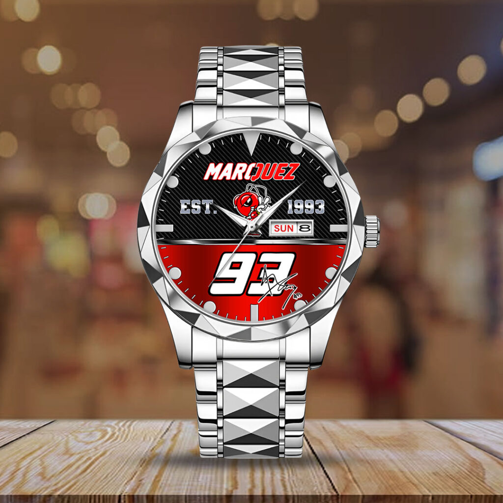Ducati Lenovo Team x Marc Márquez Alloy Luxury Quartz Watch - HOATT13235