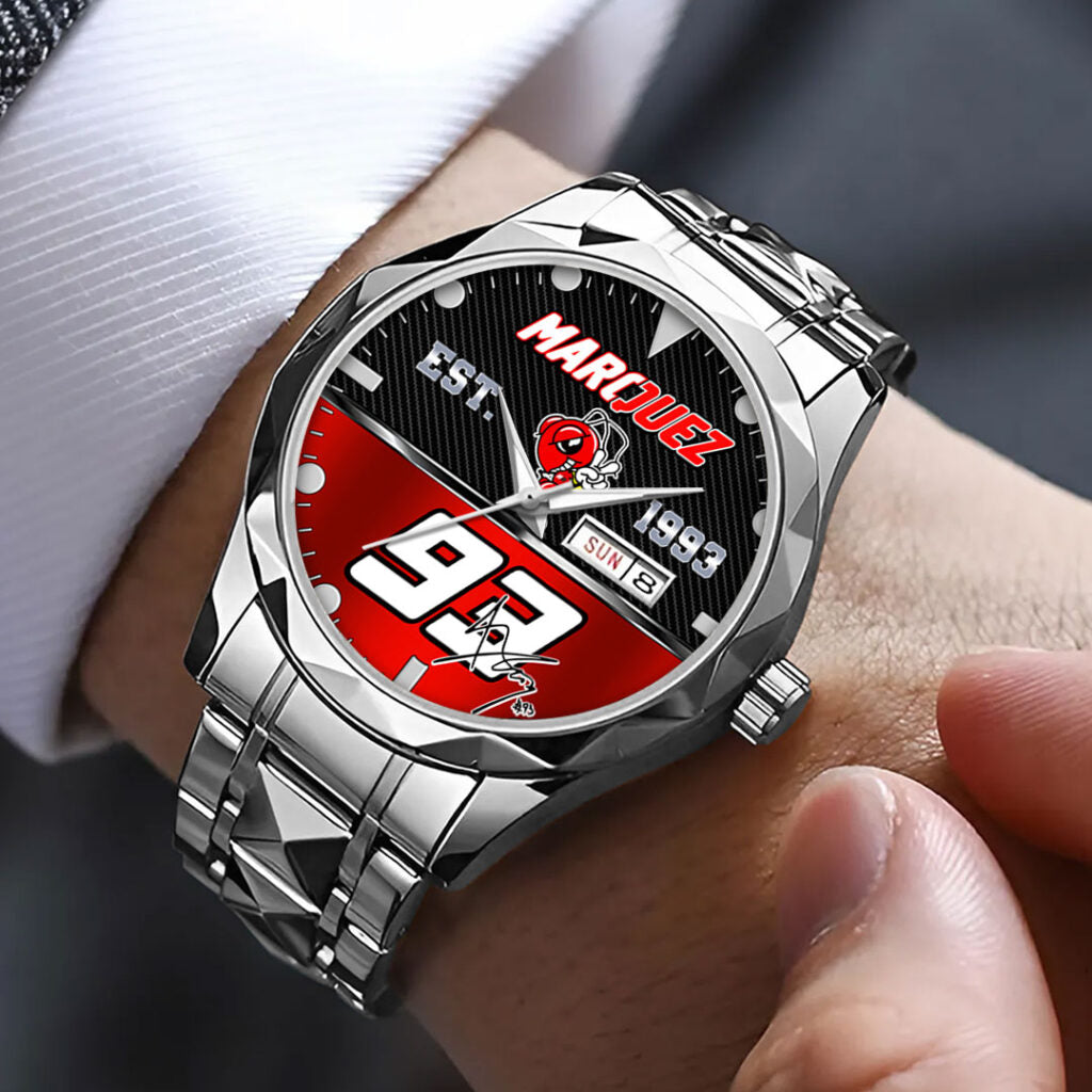 Ducati Lenovo Team x Marc Márquez Alloy Luxury Quartz Watch - HOATT13235