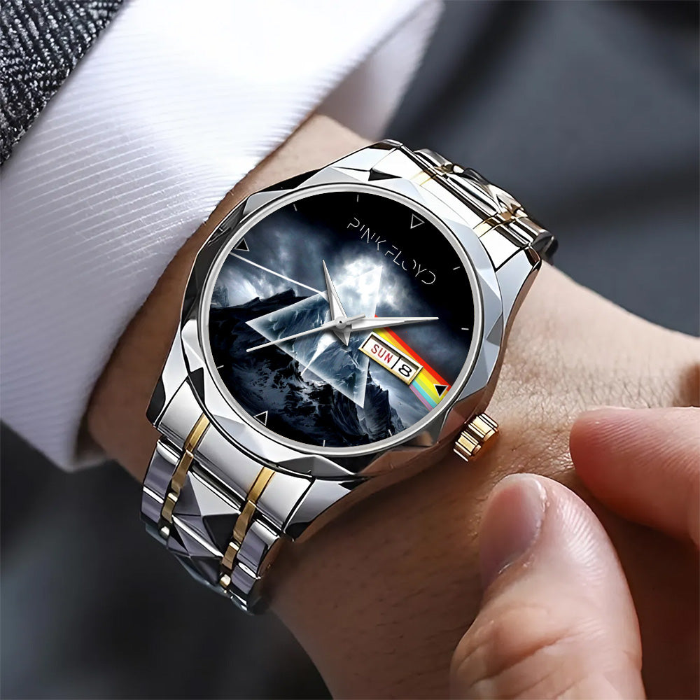 Pink Floyd Alloy Luxury Quartz Watch - GNE 4027