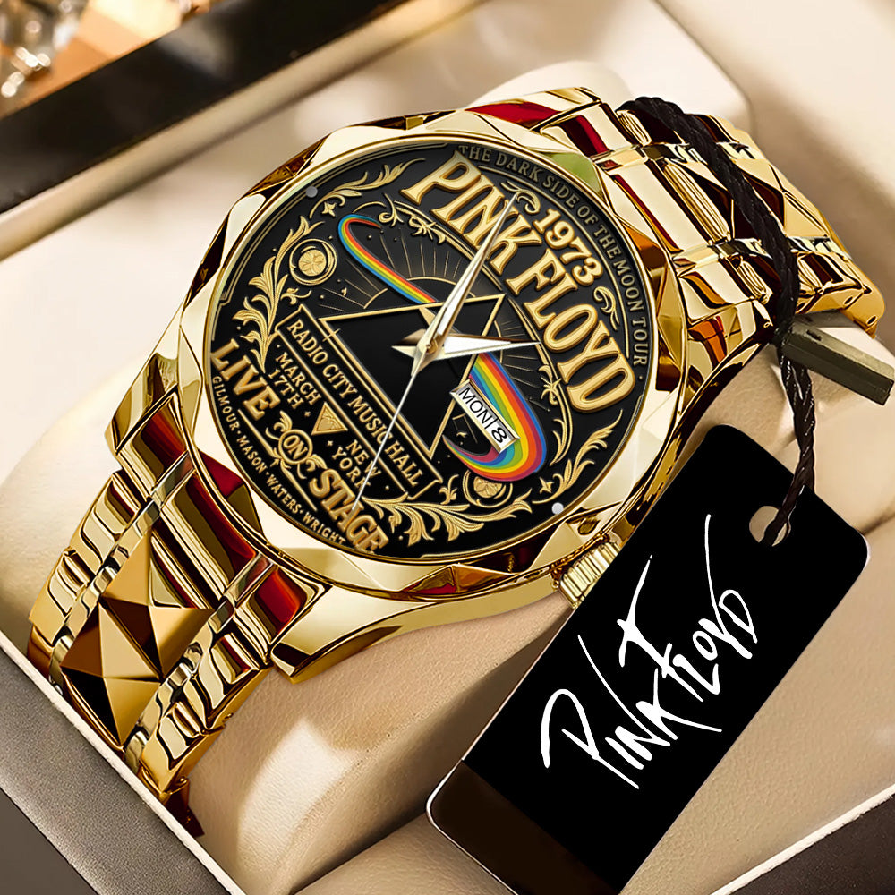 Pink Floyd Alloy Luxury Quartz Watch - GNE8060