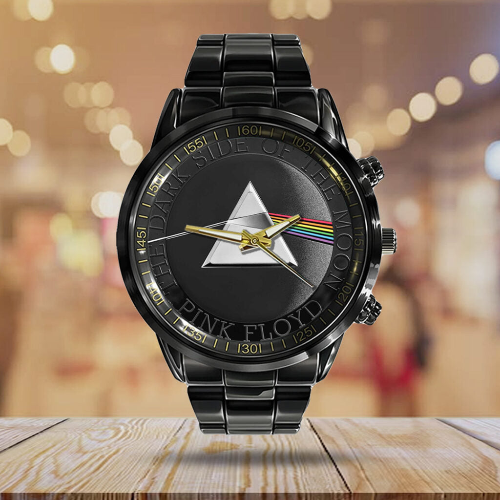 Pink Floyd Black Stainless Steel Watch - TANTN24869