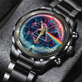 Pink Floyd Black Stainless Steel Watch - GNE 237